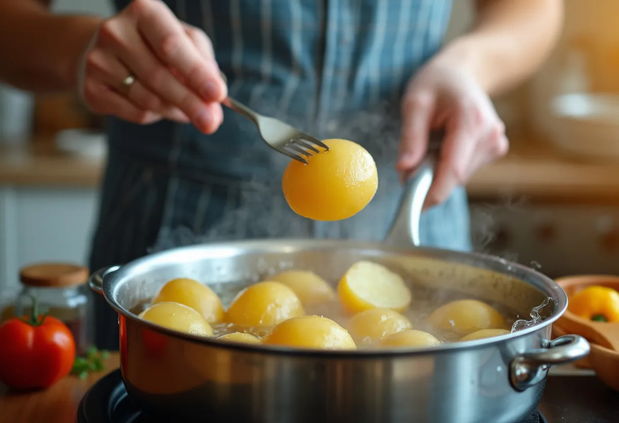 pommes de terre cooking