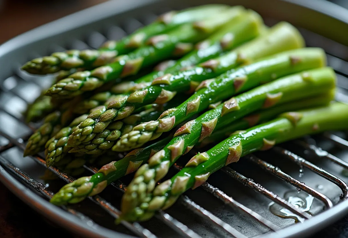 asperges vapeur