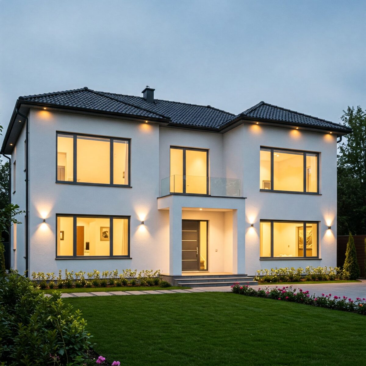 une maison neuve