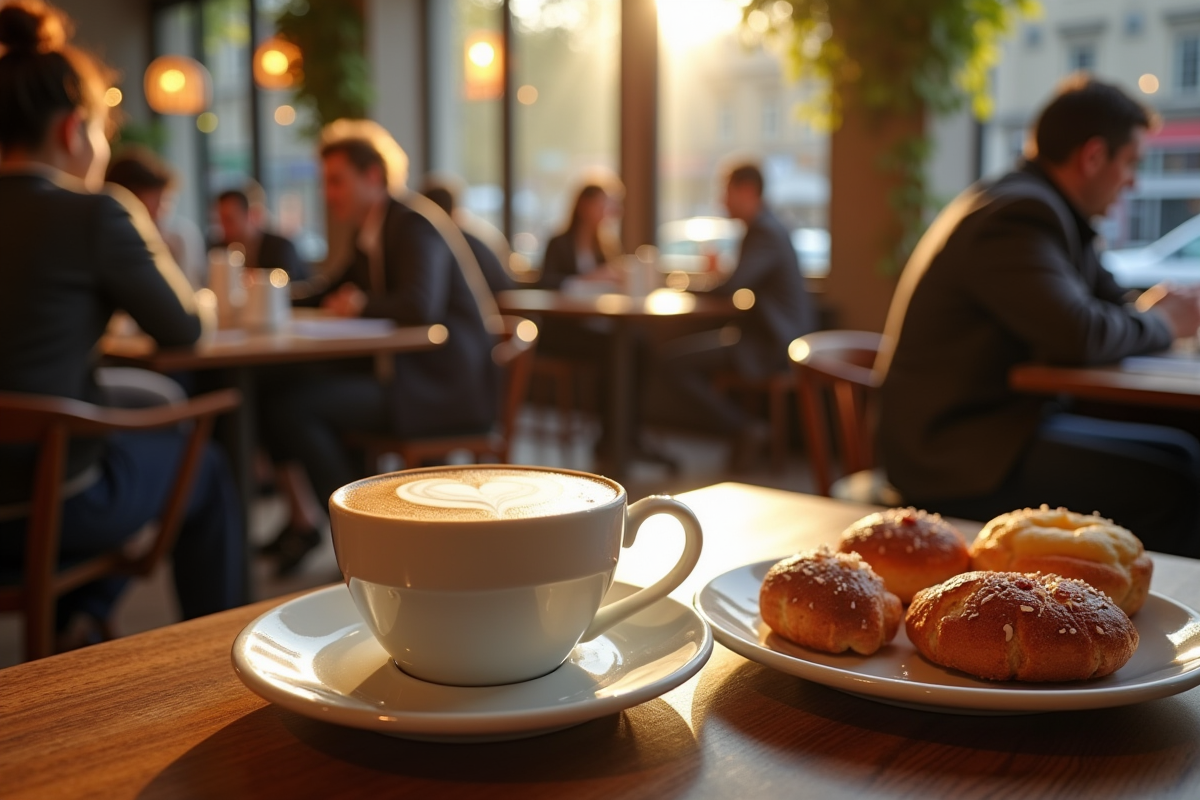 café  petit déjeuner