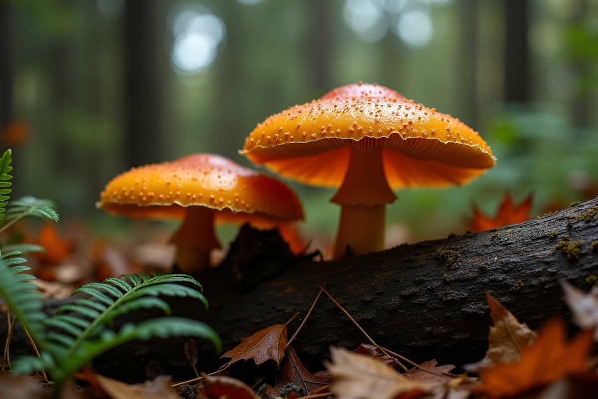 champignon orange