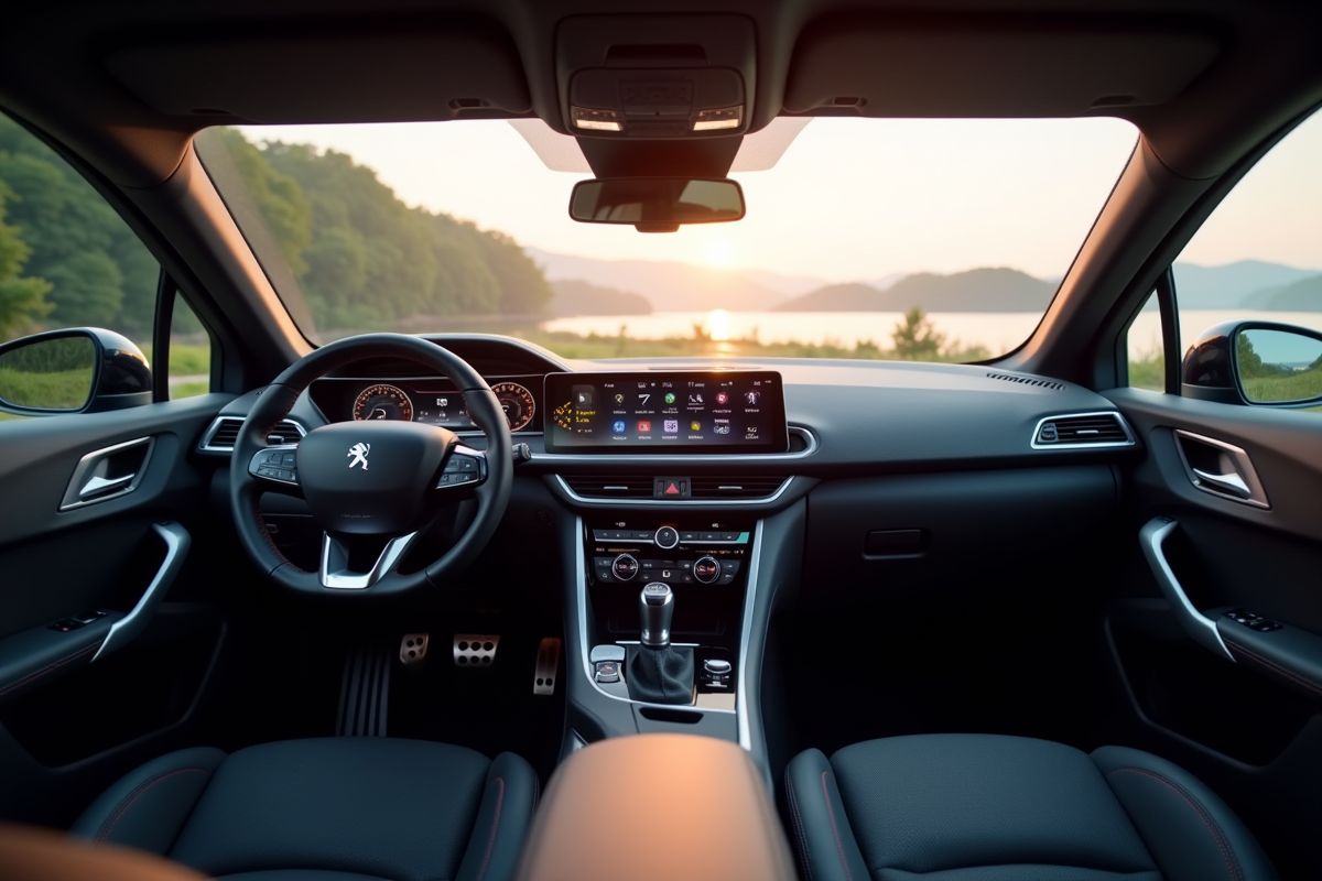 Intérieur Peugeot 308 SW tableau de bord numérique